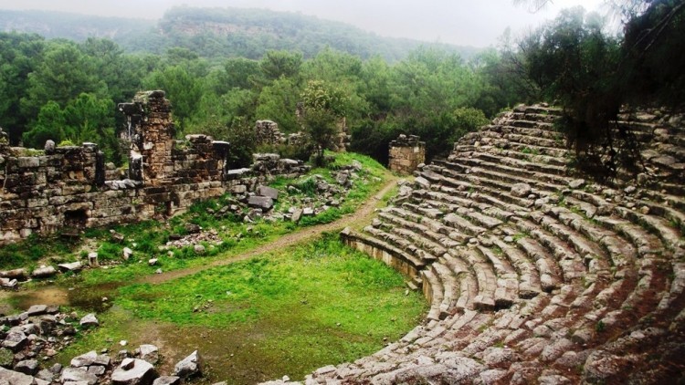 Kemer'de Idyros Antik Kenti görseli